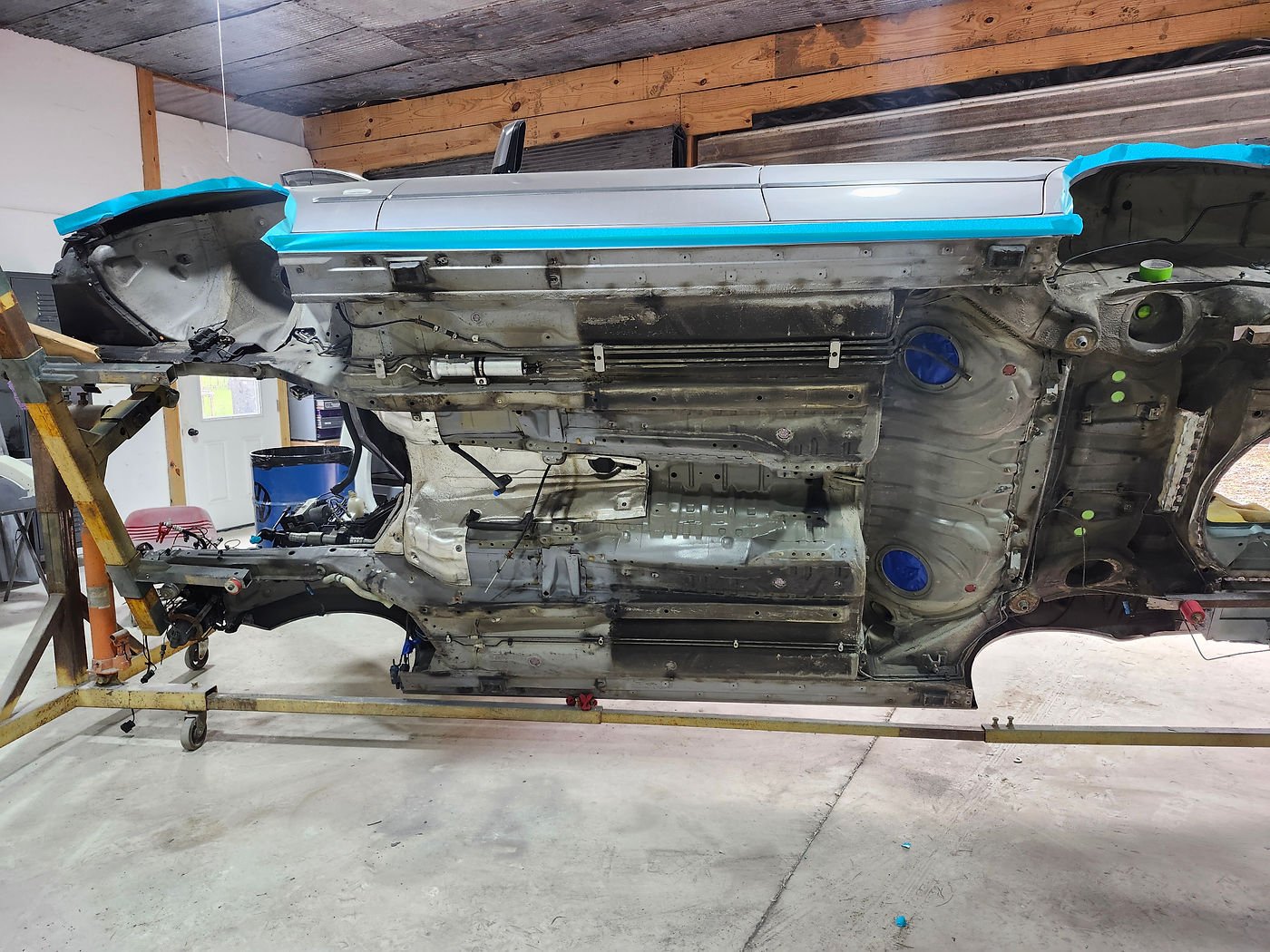 1998 BMW 540 Wagon engine bay
