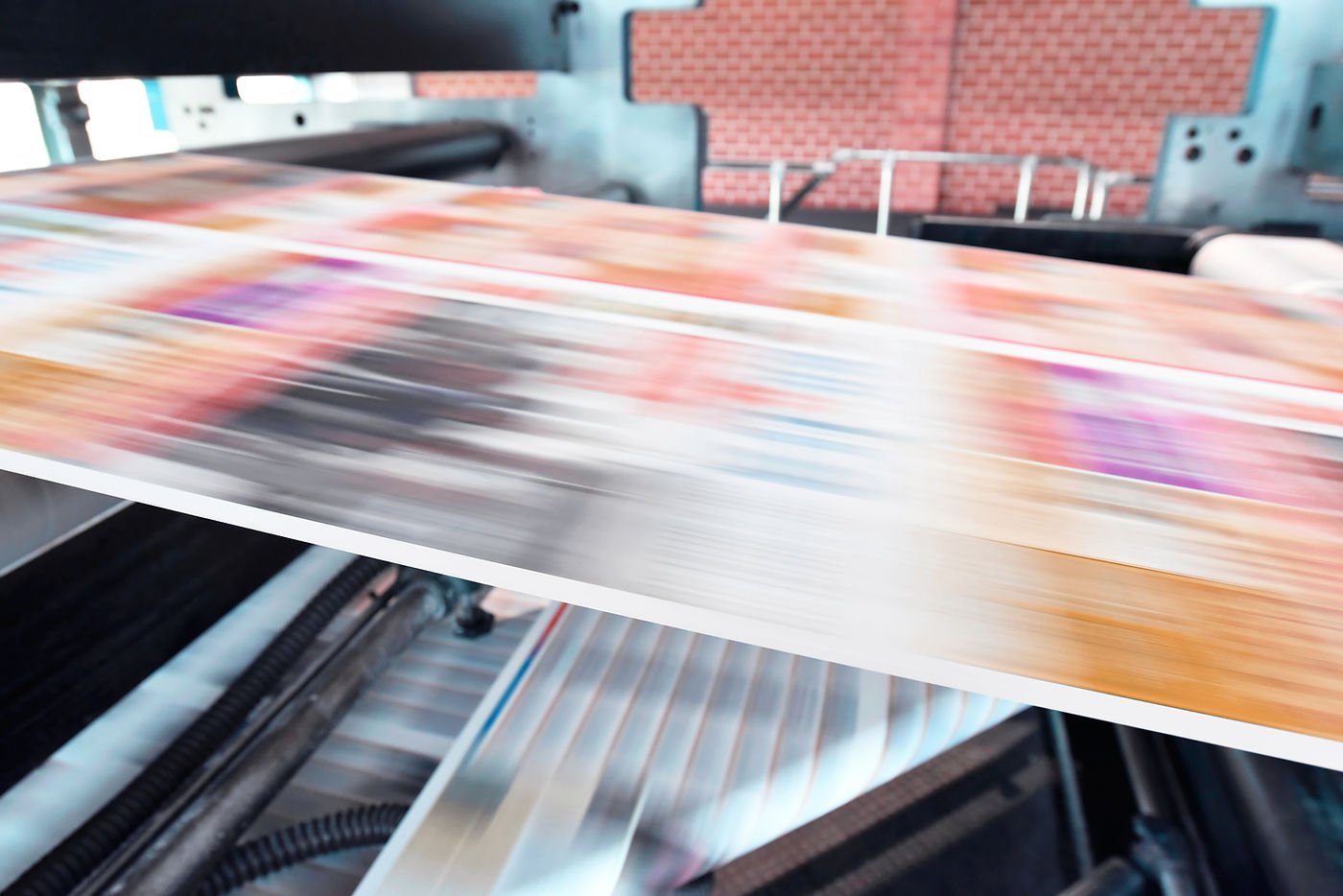 Printing machine cleaning